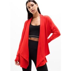 Athleta Pranayama Restore Wrap Red 2X